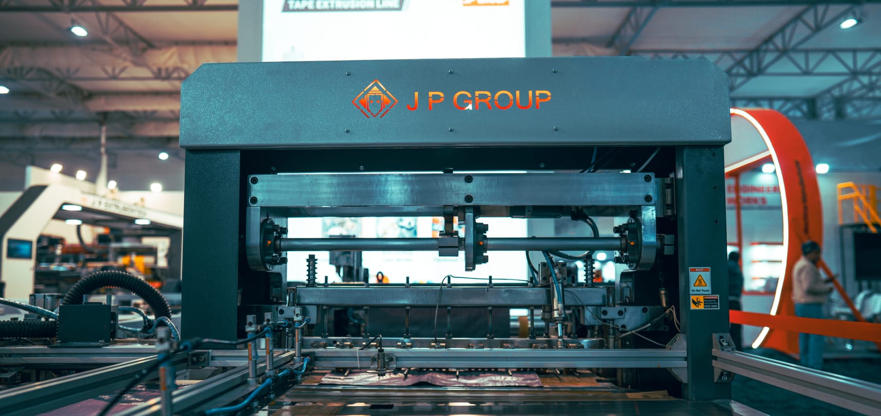 Lamination line on the floor at JP Extrusiontech
